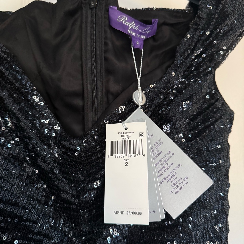 Ralph Lauren Collection Purple Label NWT Camari Embellished Blouse $2990 Corset - Picture 2 of 12